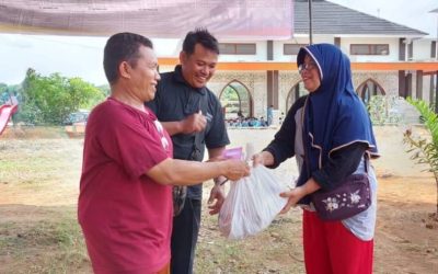 Iduladha 1443 H, UPZ Al Hasanah Distribusi 2.284 Kantong Daging Kurban