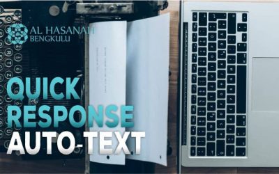 Quick Response dengan Auto-Text