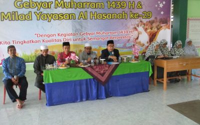 Peringatan Tahun Baru Islam 1439 H dan Milad Al Hasanah ke-29
