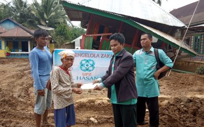 UPZ Al Hasanah Distribusikan Donasi Korban Banjir Bengkulu