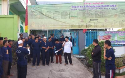 Idul Adha 1440 H, UPZ Al Hasanah Kurban 19 Sapi dan 4 Kambing