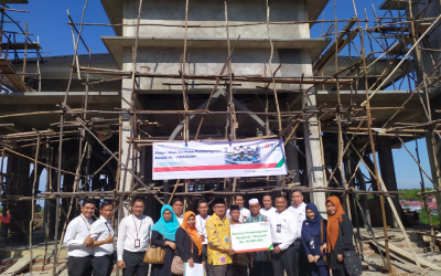 UPZ Al Hasanah Menerima Dana Bantuan Pembangunan Masjid Al Hasanah Betungan
