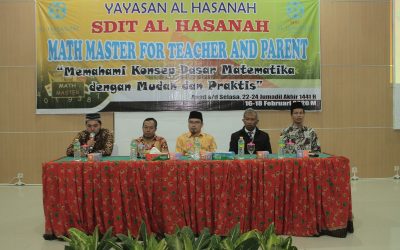 AQUATIC Selenggarakan Pelatihan Math Master bagi Seluruh Guru dan Orangtua SDIT Al Hasanah