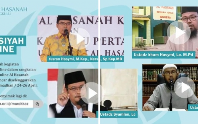 Murokkaz Al Quran dan Sebar 114 Paket Sembako Ramadhan 1441 H