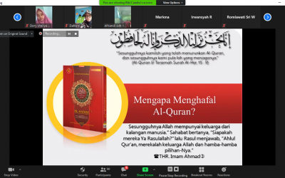 Pengajian Rutin Guru dan Karyawan Al Hasanah: Kiat Menghafal Al Quran